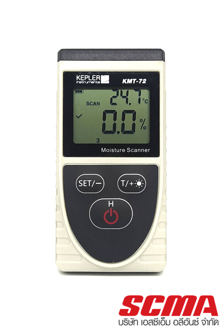 เครื่องวัดความชื้นไม้ KEPLER รุ่น KMT-72 : Moisture Scanner