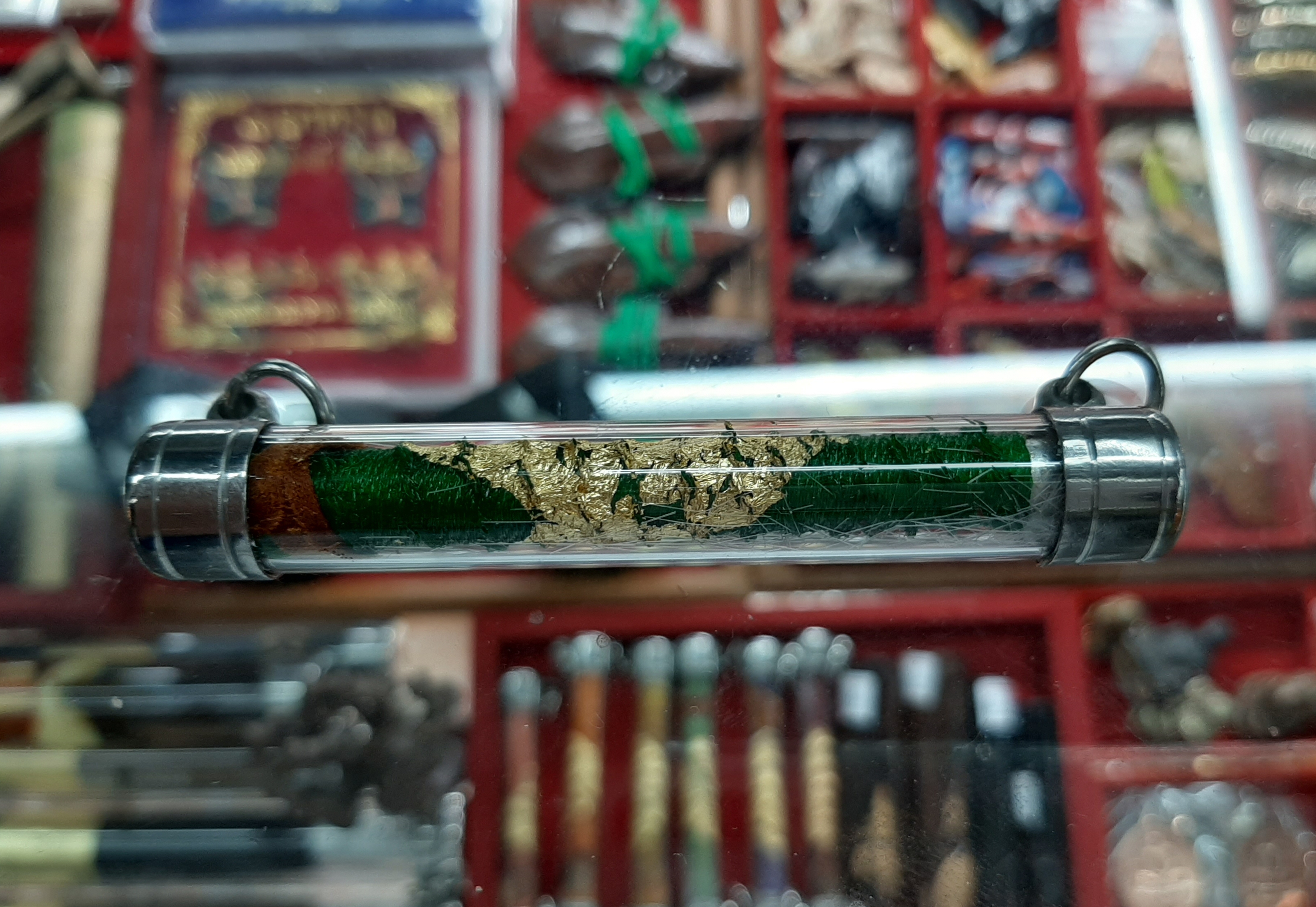 ตะกรุดมหามงคลหนุนดวง หลวงปู่ม่วง วัดยางงาม ปี 47