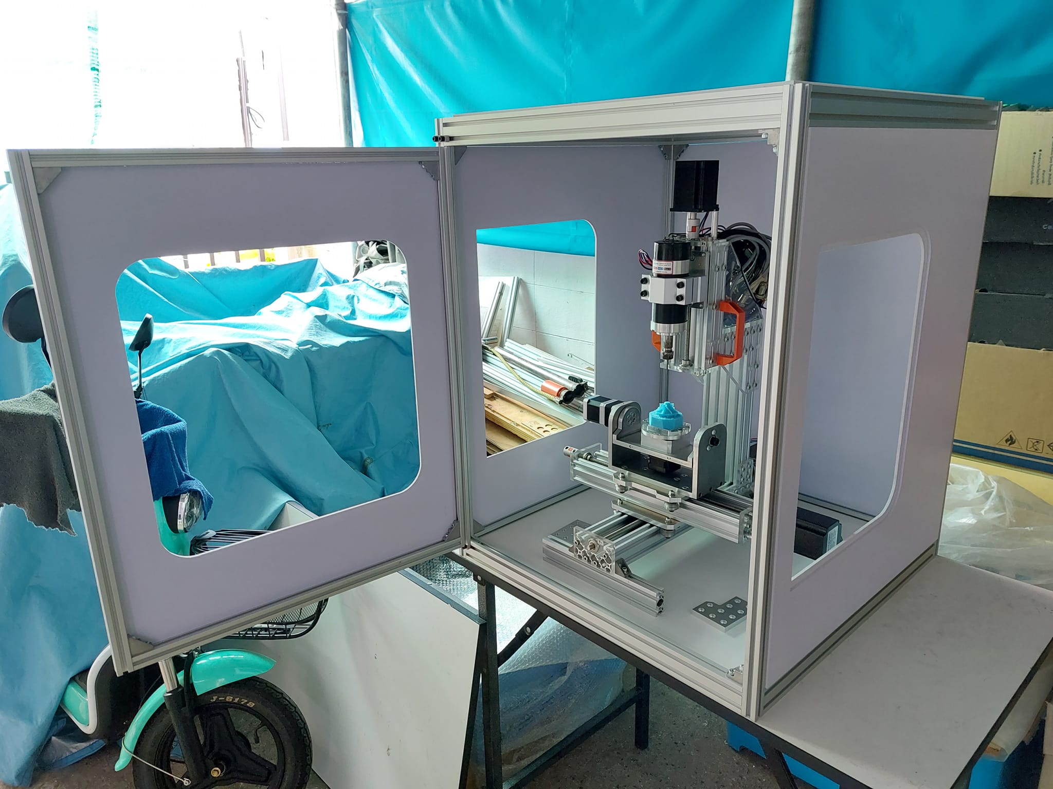 Mini CNC 5Axis DIY model1