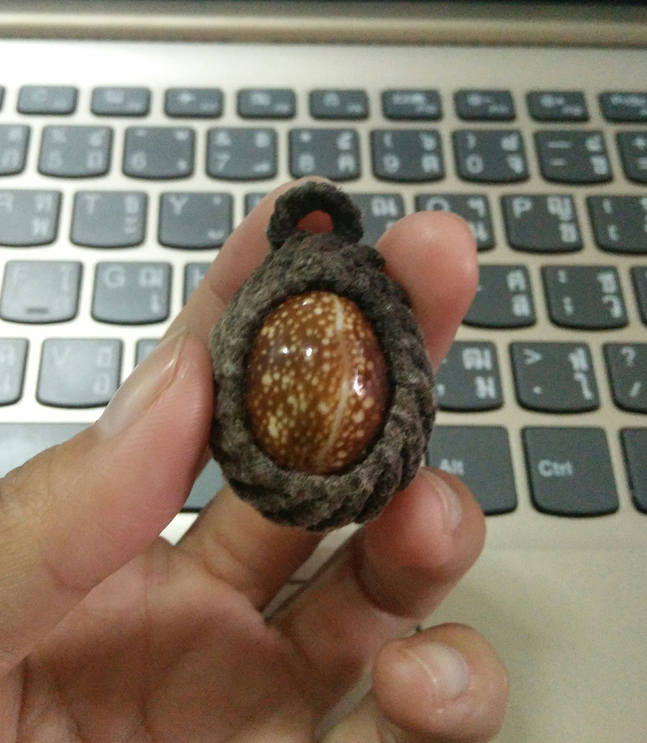 เบี้ยแก้ รุ่น 1 หลวงตาวาส วัดสพานสูง ตะกรุดทองแดง