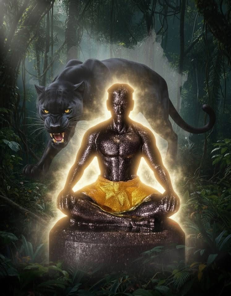 หุ่นพยนต์ รุ่น มนต์แรงครู หลวงพ่อวิชัย วัดหัวเด่น สายมนต์พระกาฬหลวงพ่อกวย