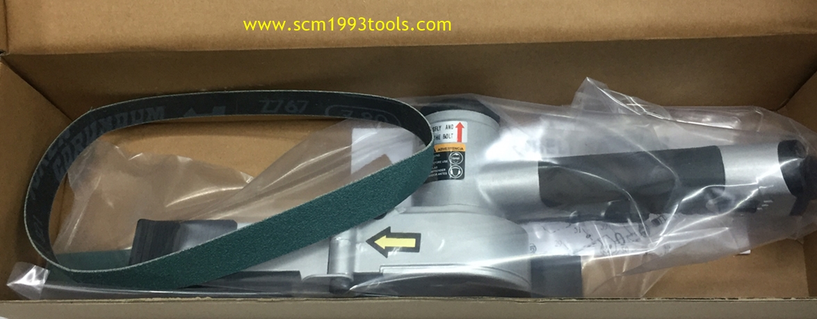 RY-20B เครื่องขัดกระดาษทรายสายพานลม 20x520 มม. Belt Sander