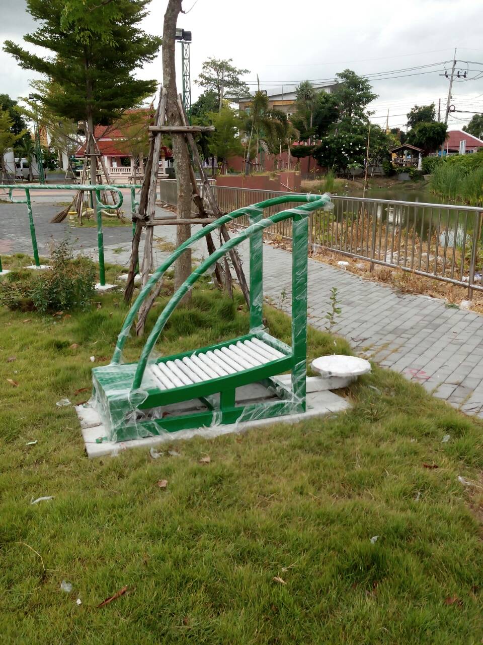 เครื่องออกกำลังกายกลางแจ้งบางพลัด