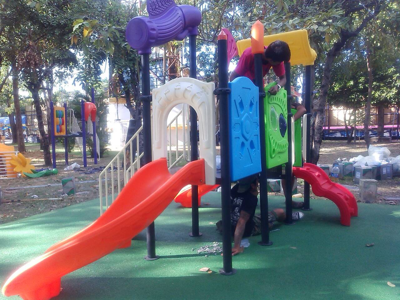 เครื่องออกกำลังกายกลางแจ้งสิงห์บุรี