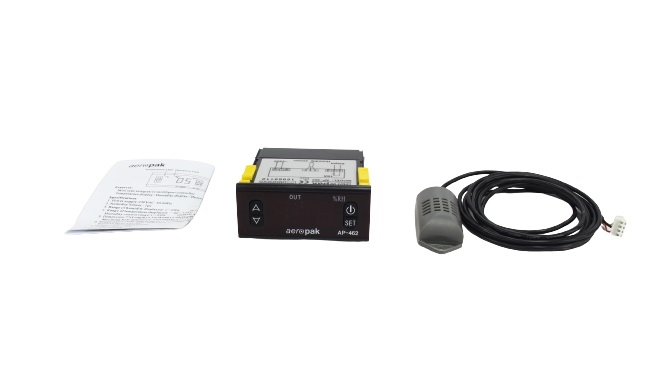 Aeropak เครื่องวัด-ควบคุมอุณหภูมิแบบติดแผงTemperature indicating controllers รุ่น AP-462