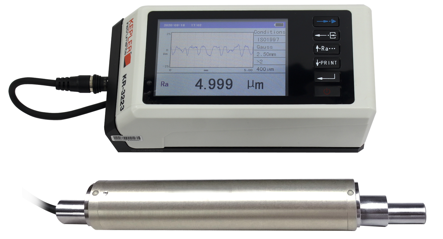 เครื่องวัดและทดสอบความขรุขระของพื้นผิว (Surface roughness tester) แบรนด์ : KEPLER รุ่น : KR-3223