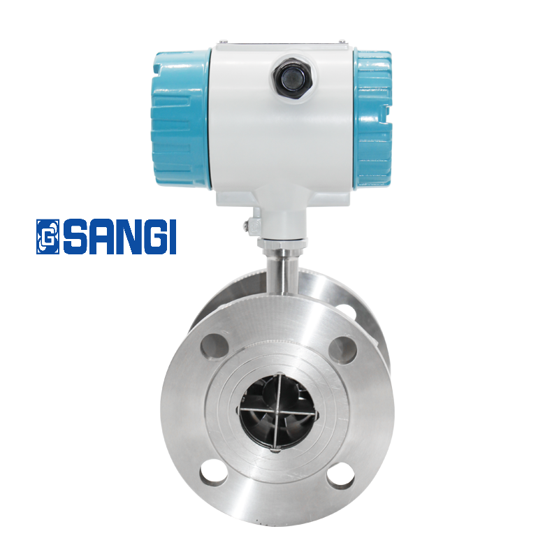7.3.13.Turbine Flow Meter รุ่น SG-LWGY-100C105SSNN-J2-T1 (ขนาดท่อ 4" แบบมีหน้าจอแสดงผล)