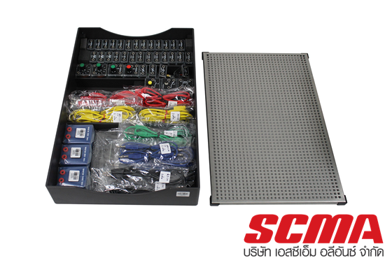 ชุดฝึกวงจรไฟฟ้ากระแสตรงกระแสสลับ ยี่ห้อ KONSTANZ รุ่น 0204-012