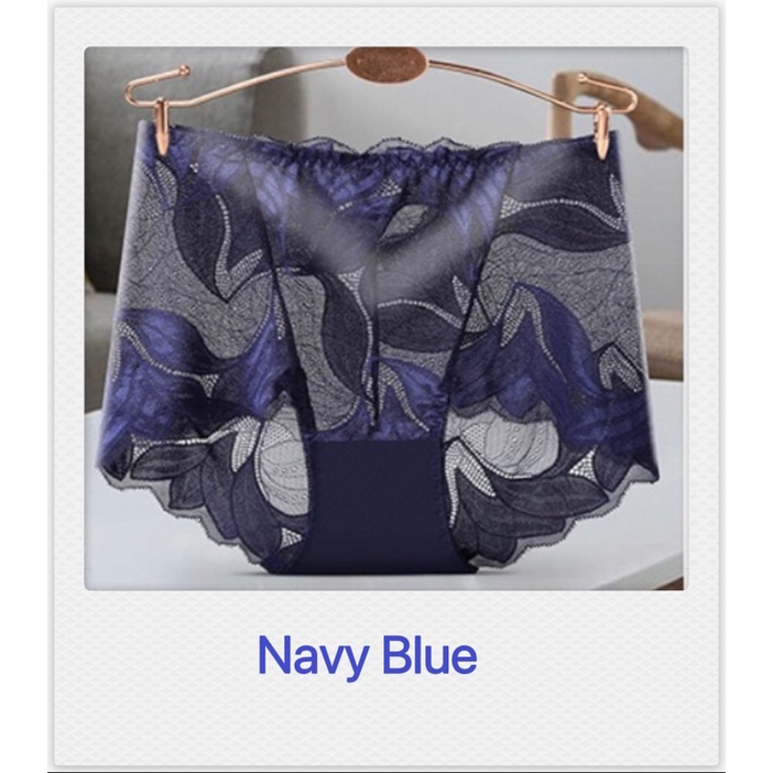 เสื้อผ้าแฟชั่นผู้หญิง M-XXL กางเกงใน 7สี บลูกไม้เซ็กซี่ เอวสูง ปานกลาง ไร้รอยต่อ สำหรับสตรี Sexy woman pants LSNK
