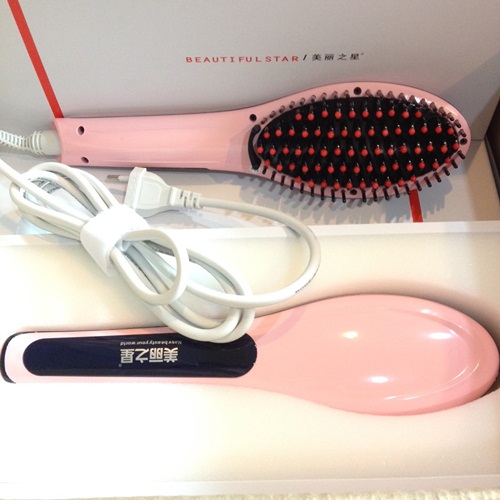 หวีผมตรงไฟฟ้า Beautiful Star