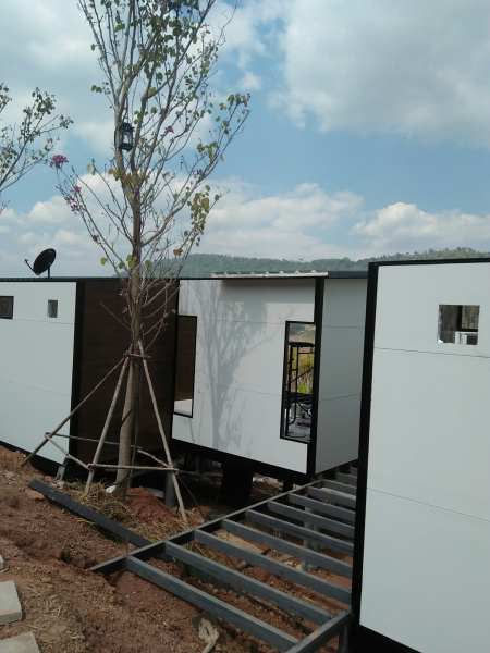บ้านสำเร็จรูป รีสอร์ท ขนาด3.60x5.40 เมตร