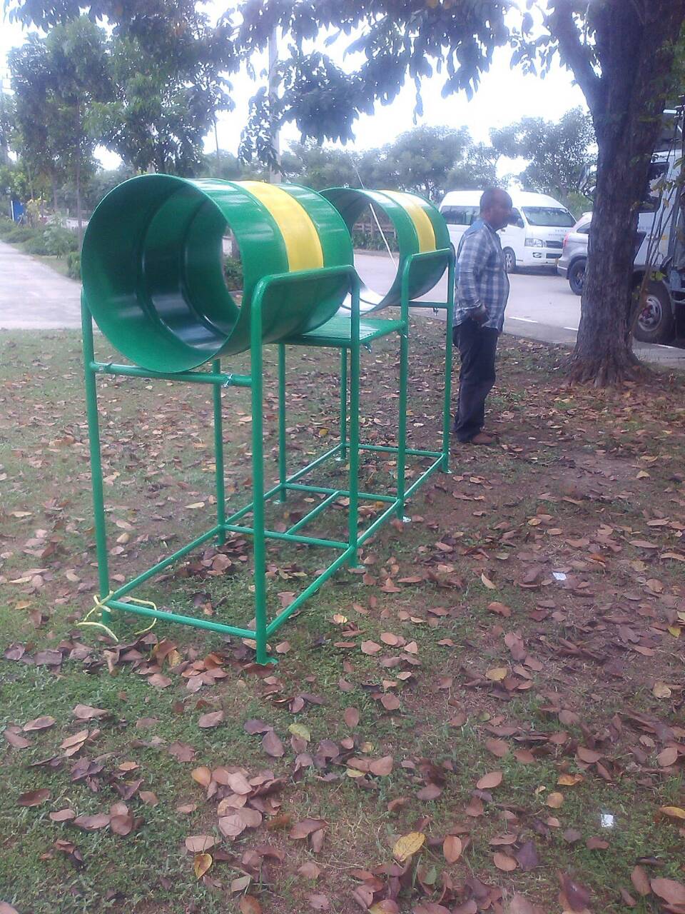 รหัส PG ผลงานติดตั้ง (หมู่บ้านนิวส์เวิลด์วิลล์-บางบัวทอง จ.นนทบุรี) เครื่องเล่นสนามกลางแจ้งสำหรับเด็ก