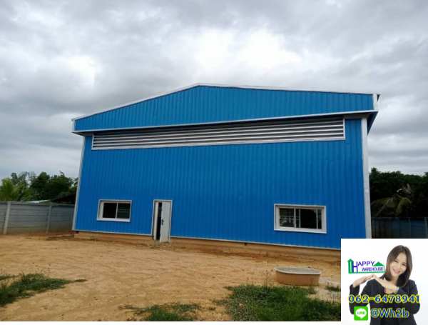 โกดังสำเร็จรูป ขนาด15x30x6.50 เมตร