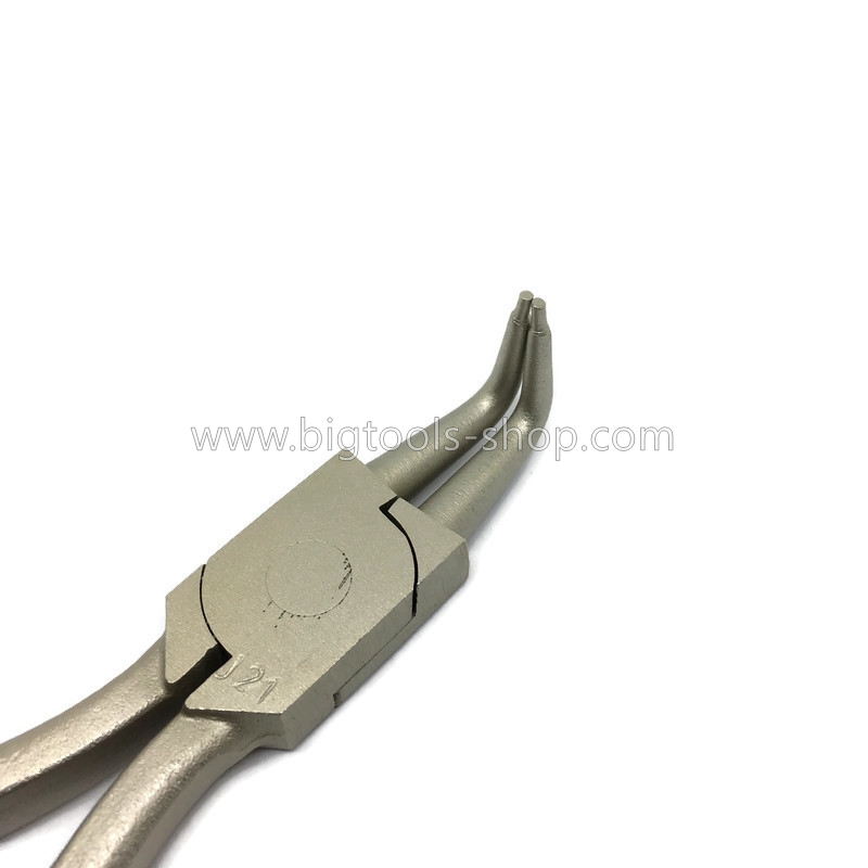 เฮก้า : คีมหนีบแหวน ปากงอ Hekar : Internal Angled Circlip Pliers