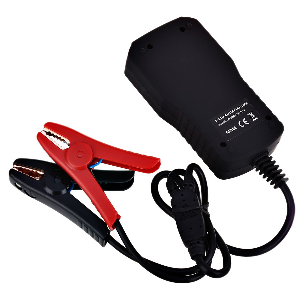เครื่องเช็คแบตเตอรี่ วัดแบตเตอรี่ รถยนต์ 12V AE300 Car Digital Battery Tester Test Analyzer Diagnostic Tool เครื่อง วัด cca แบตเตอรี่