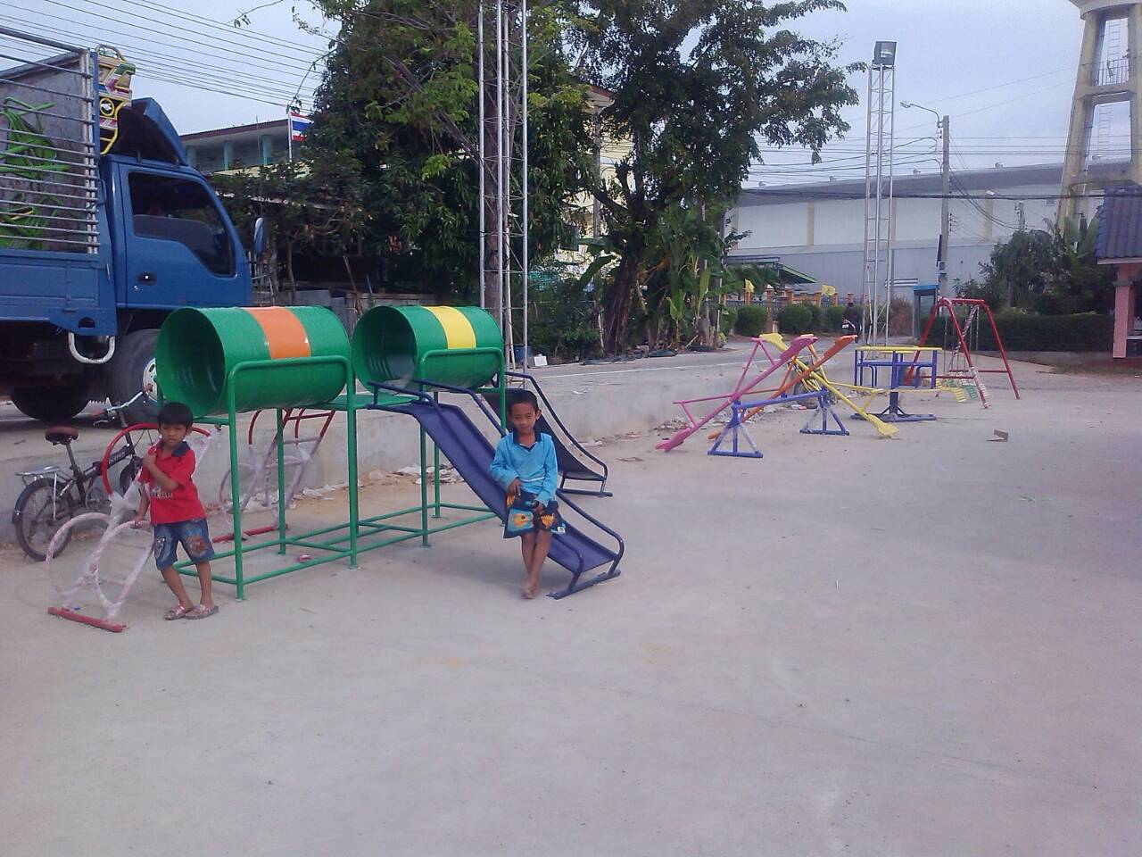 เครื่องออกกำลังกายกลางแจ้งวังหิน