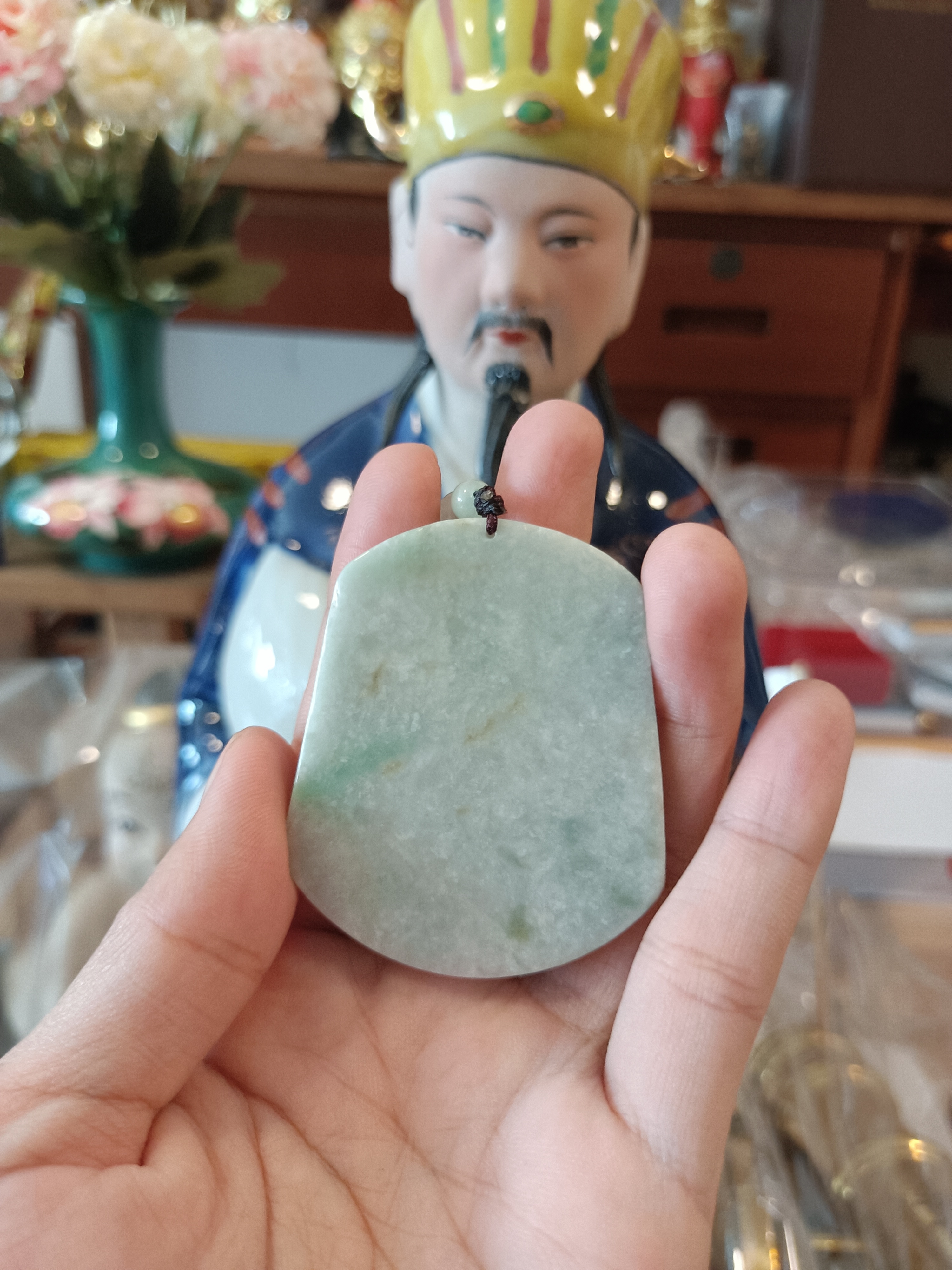 จี้มังกรหยกขาว หลวงพ่อเอก เขาธัมมสรณ์ (อำนาจ วาสนา ราศี โชคลาภ)