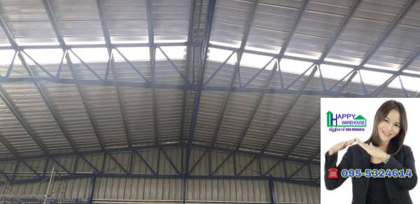 รับสร้างโกดัง สิงห์บุรี ขนาด20x30x6.00 เมตร