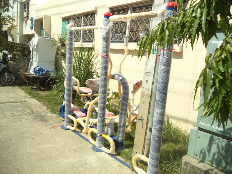 เครื่องออกกำลังกายกลางแจ้งห้วยขวาง