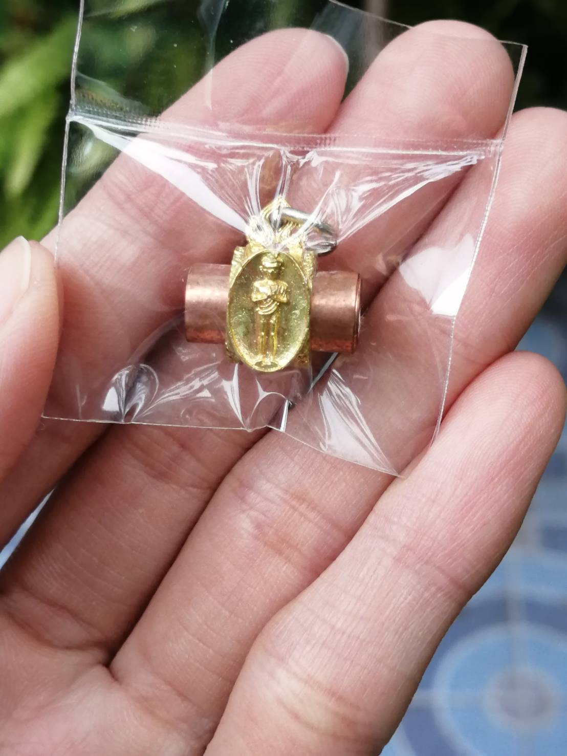 ตะกรุดไอ้ไข่รุ่นแรก รุ่น สรงน้ำ ๖๓ วัดเจดีย์