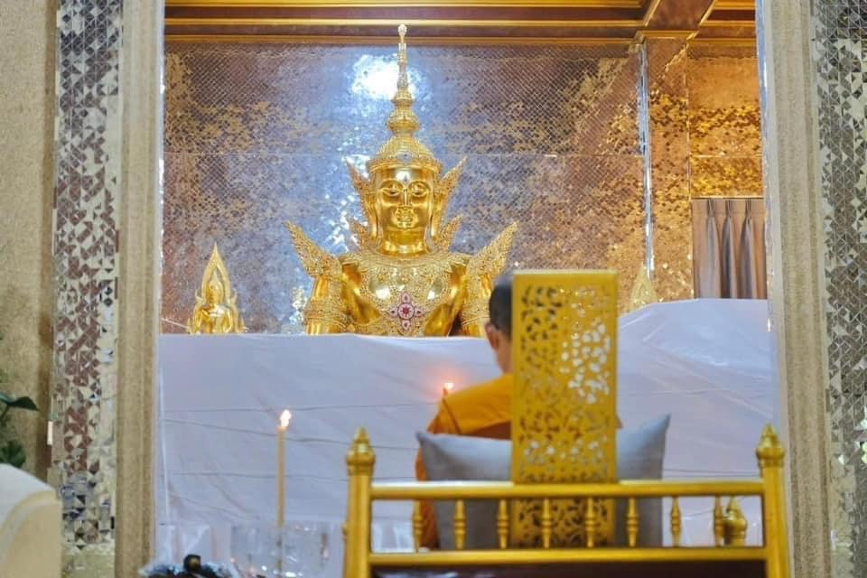 พระกริ่งดาวห้าดวง นวะแก่เงิน (มีเนื้อเกินหลายจุด) ลพ.เล็ก วัดท่าขนุน ลพ.บ๊ะ พุทธาภิเษก
