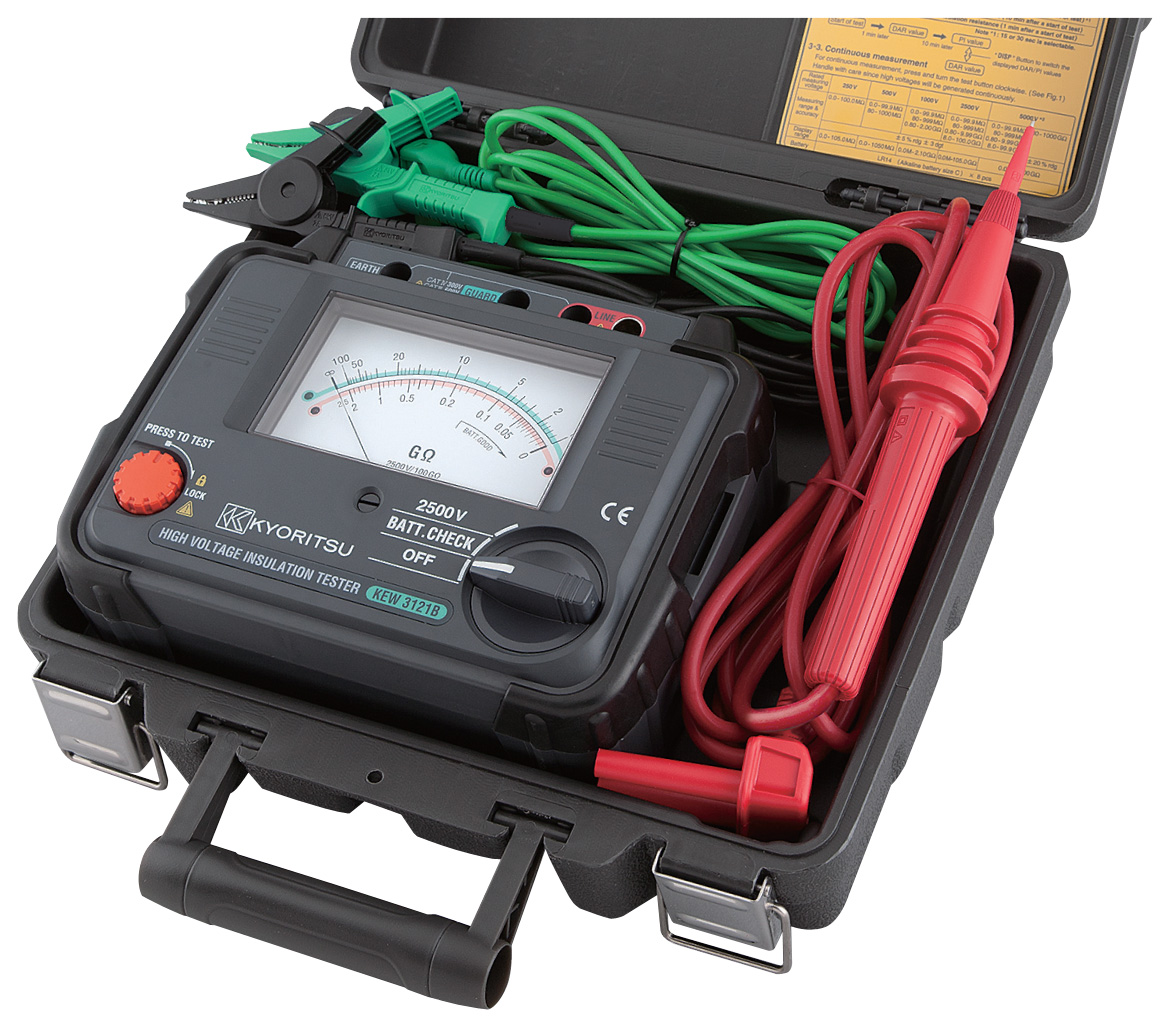 KYORITSU เครื่องทดสอบฉนวนไฟฟ้าแรงสูง รุ่น KEW 3121B