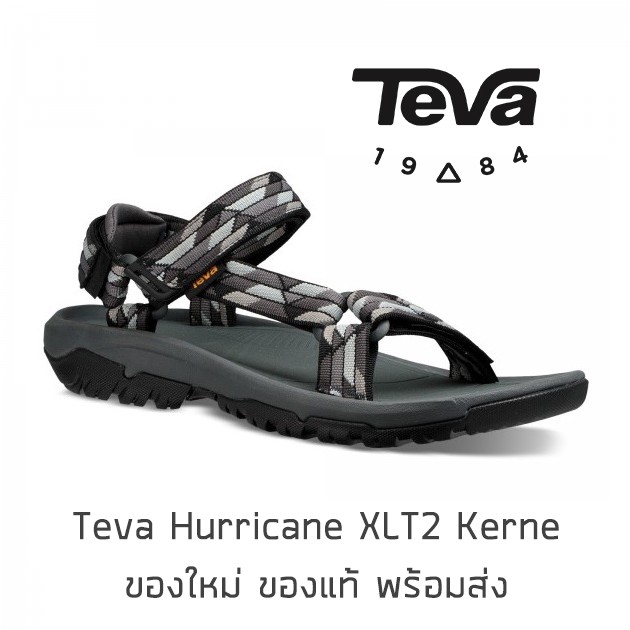 รองเท้าแตะรัดส้น TEVA Hurricane XLT2 Men - Kerne Black/Grey รองเท้า Outdoor ของแท้ พร้อมส่ง รองเท้าเดินป่า รองเท้าแตะเดินป่า