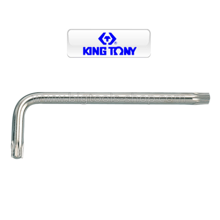 คิง โทนี่ : ประแจแอล หัวท็อค ยาว สีขาว King Tony : Star L - Wrench (Extra long type) (1123R)