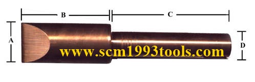 FELDHOFF ปากหัวแร้งแช่ 200W สำหรับหัวแร้งไฟฟ้ารุ่นหัวค้อน เยอรมัน 220V Electric Soldering Gun