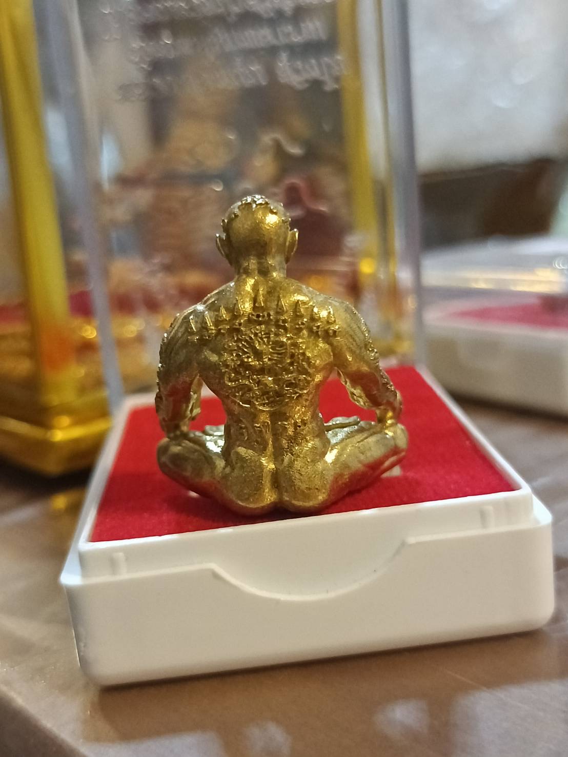 หุ่นพยนต์ ลพ.หนุน วัดพุทธโมกข์ พุทธาภิเษก