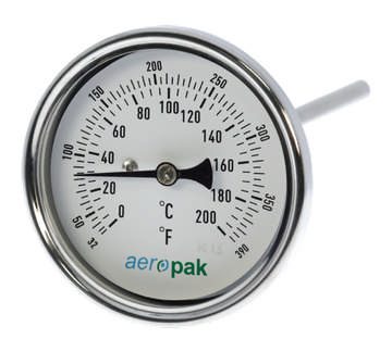 เกจ์วัดอุณหภูมิ Aeropak รุ่น ASSF-301 (Thermometer gauge)