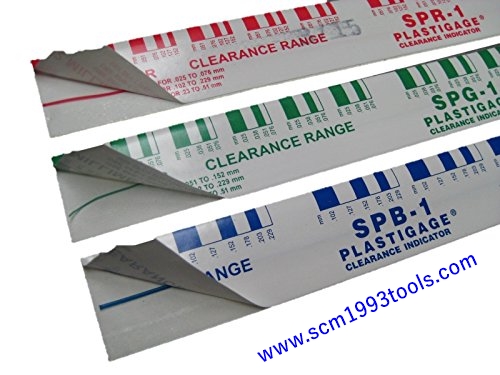 CLEVITE พลาสติกเกจ วัดเคลียเรนซ์ PLASTIGAGE clearance indicator