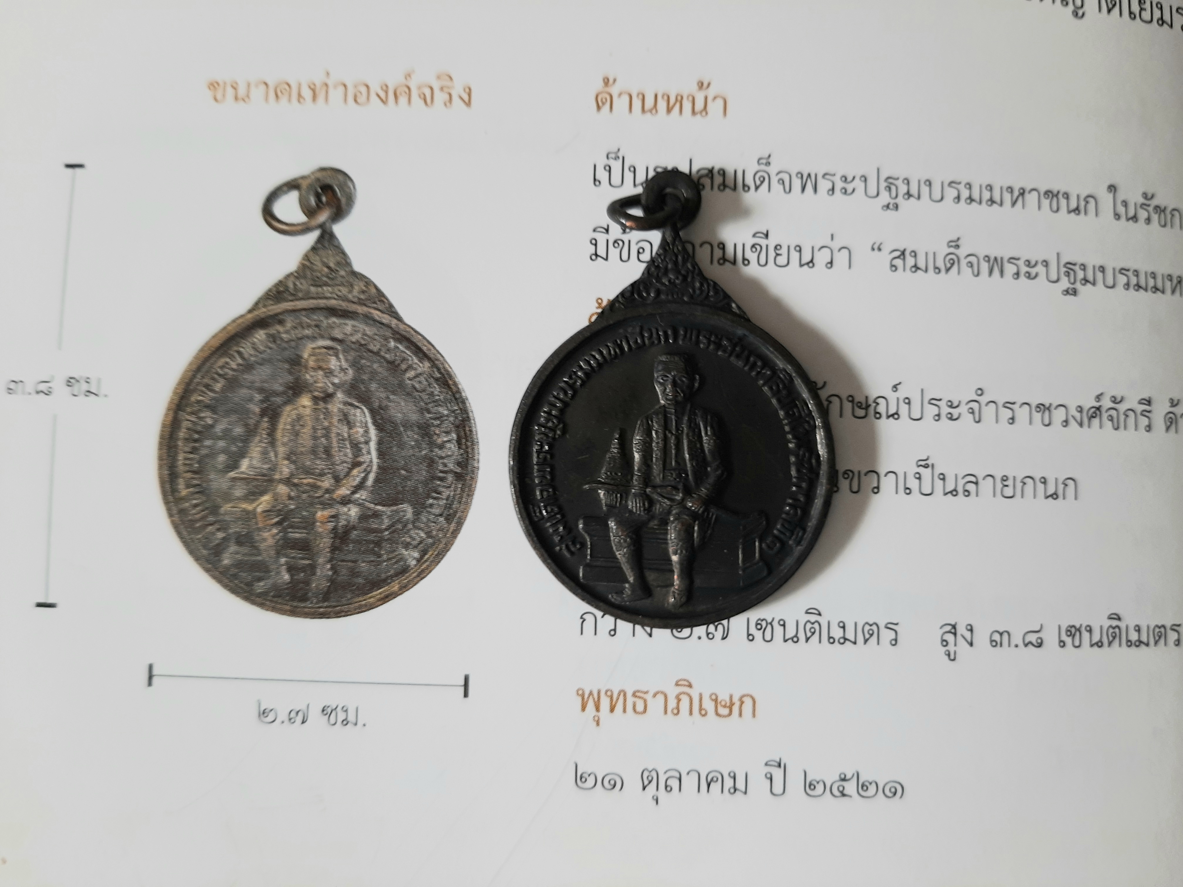 เหรียญชนกจักรี ปี ๓๑ หลวงพ่อฤาษีลิงดำ (สุดยอดหายาก มีเหรียญเดียว)