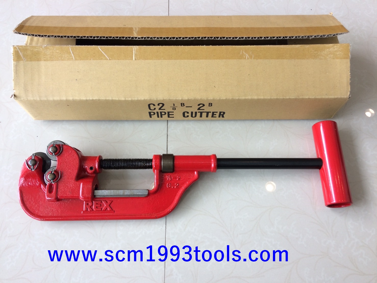 REX เร๊กซ์ รุ่น C2 คัตเตอร์ตัดท่อแบบใช้มือ ญี่ปุ่น Handy Pipe Cutter Japan