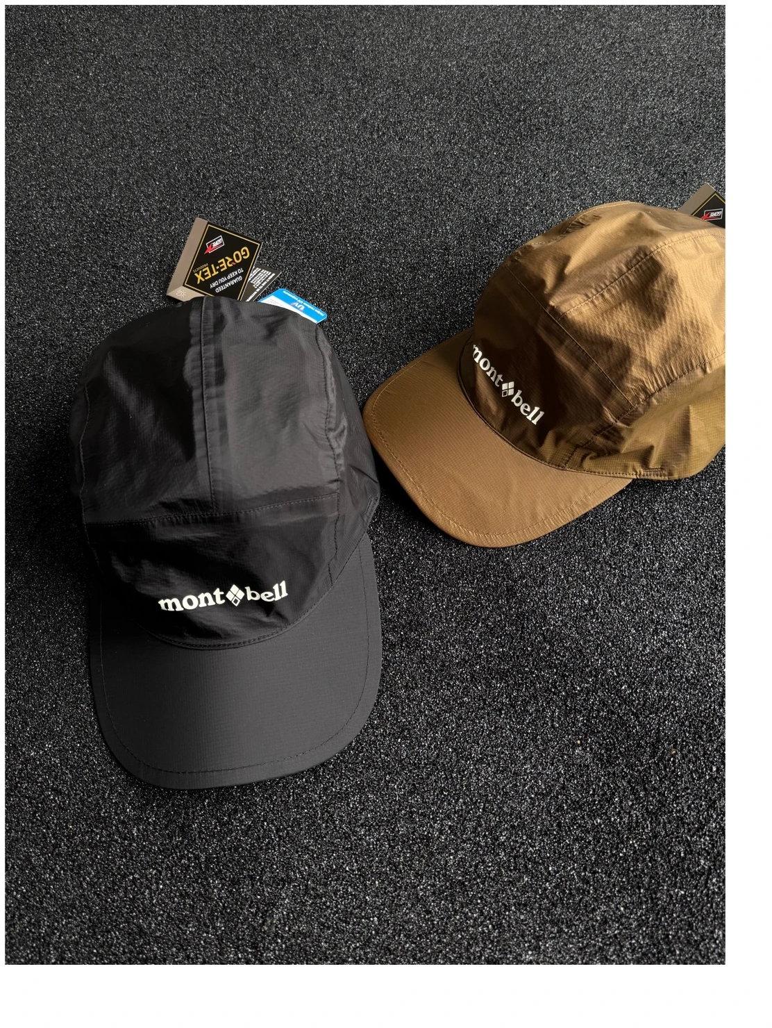 หมวกแก๊ปกันน้ำ Montbell Gore-Tex OD Cap ของใหม่ ของแท้ พร้อมส่งจากไทย หมวกกันน้ำ