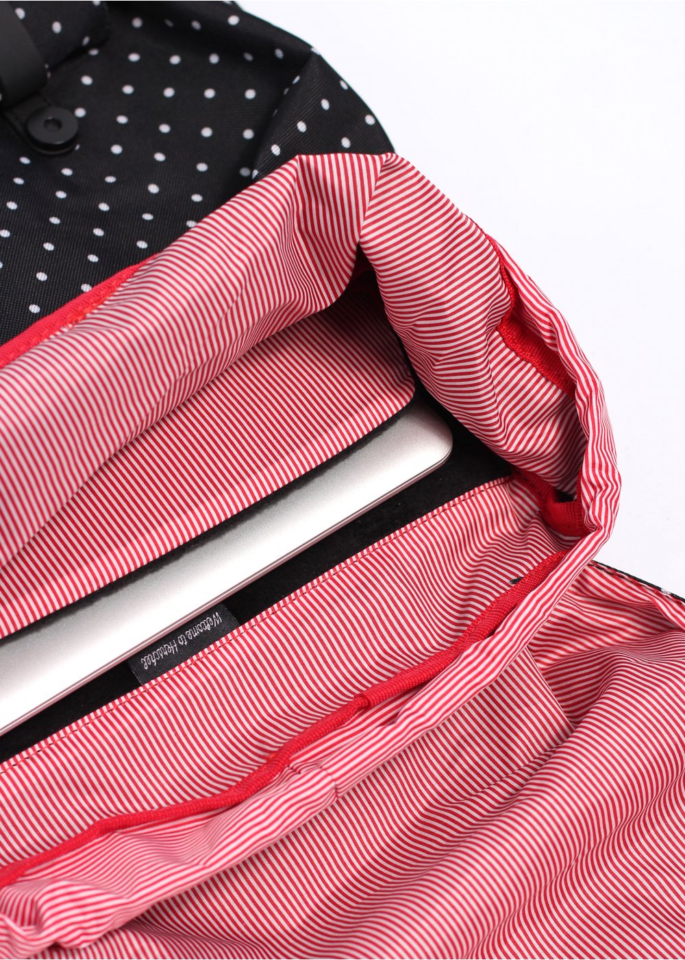 กระเป๋าเป้ Herschel Little America Backpack - Polka Dot ของแท้ พร้อมส่ง