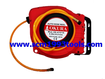Okura รุ่น OK-A12 ตลับเก็บสายลมอัตโนมัติ 12 เมตร Automatic Hose Reel