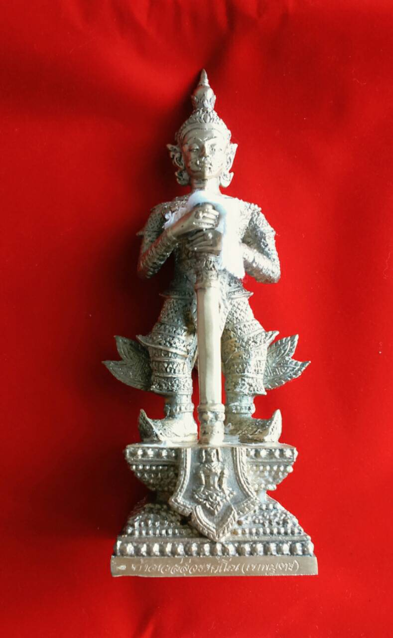 พระบูชาท้าวเวสสุวรรณ (เทพบุตร) No.34 ลพ.อิฏฐ์ วัดจุฬามณี ปี 59