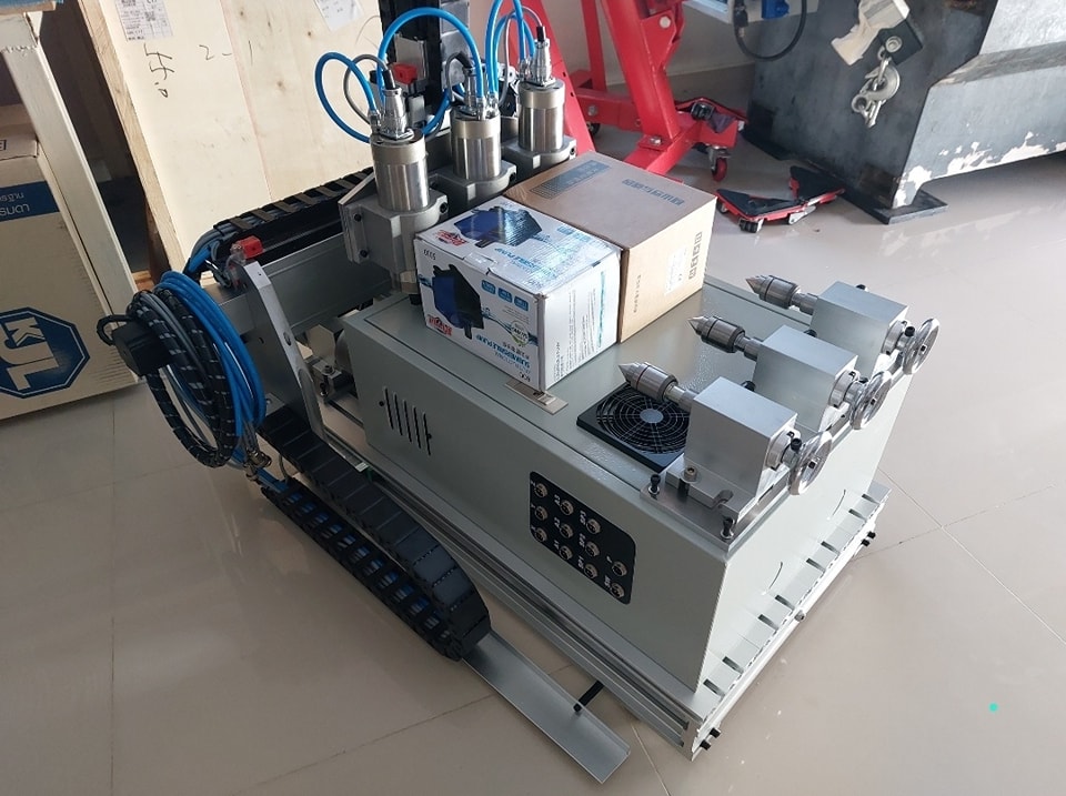 CNC4060 3Head 3Rotary