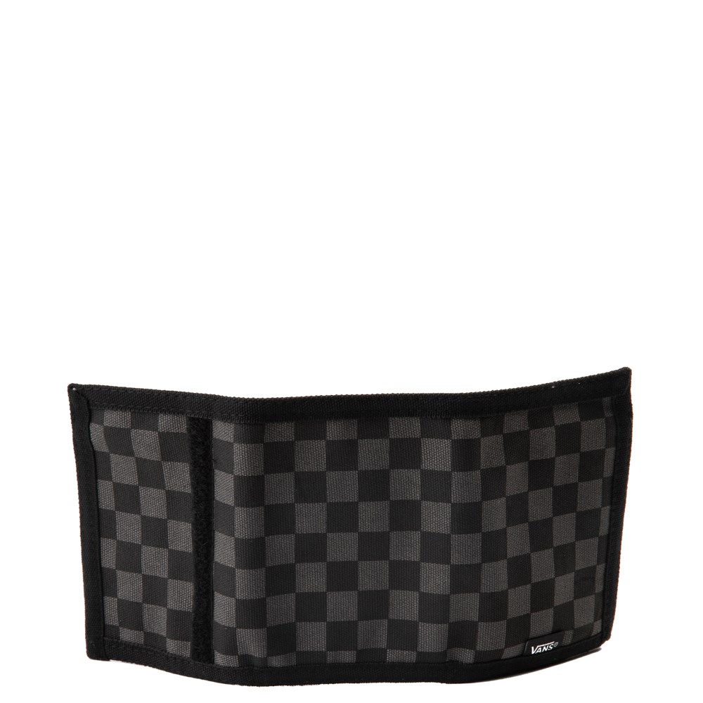 กระเป๋าสตางค์ Vans Slipped Wallet - Black/Gun Metal Grey ของแท้ พร้อมส่งจากไทย