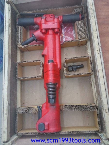 TOKU โตกุ รุ่น TPB-60 สกัดคอนกรีต แย็กปูนใช้ลม CONCRETE BREAKER พร้อมดอกสกัดหัวหกเหลี่ยม