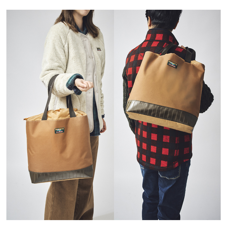 กระเป๋าผ้าสะพายข้าง L.L. Bean Boots Motif Tote Bag รุ่นพิเศษจากญี่ปุ่น ของใหม่ ของแท้ พร้อมส่ง