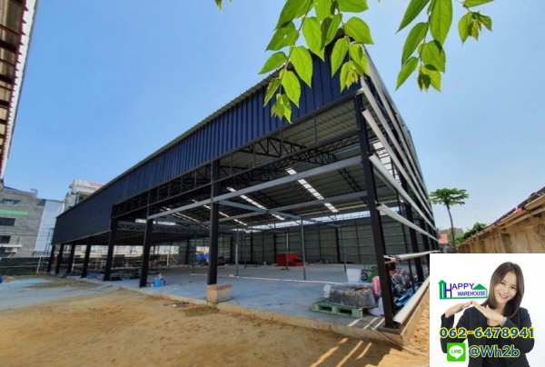 โกดังสำเร็จรูป รามคำแหง ขนาด22x35x6.00เมตร