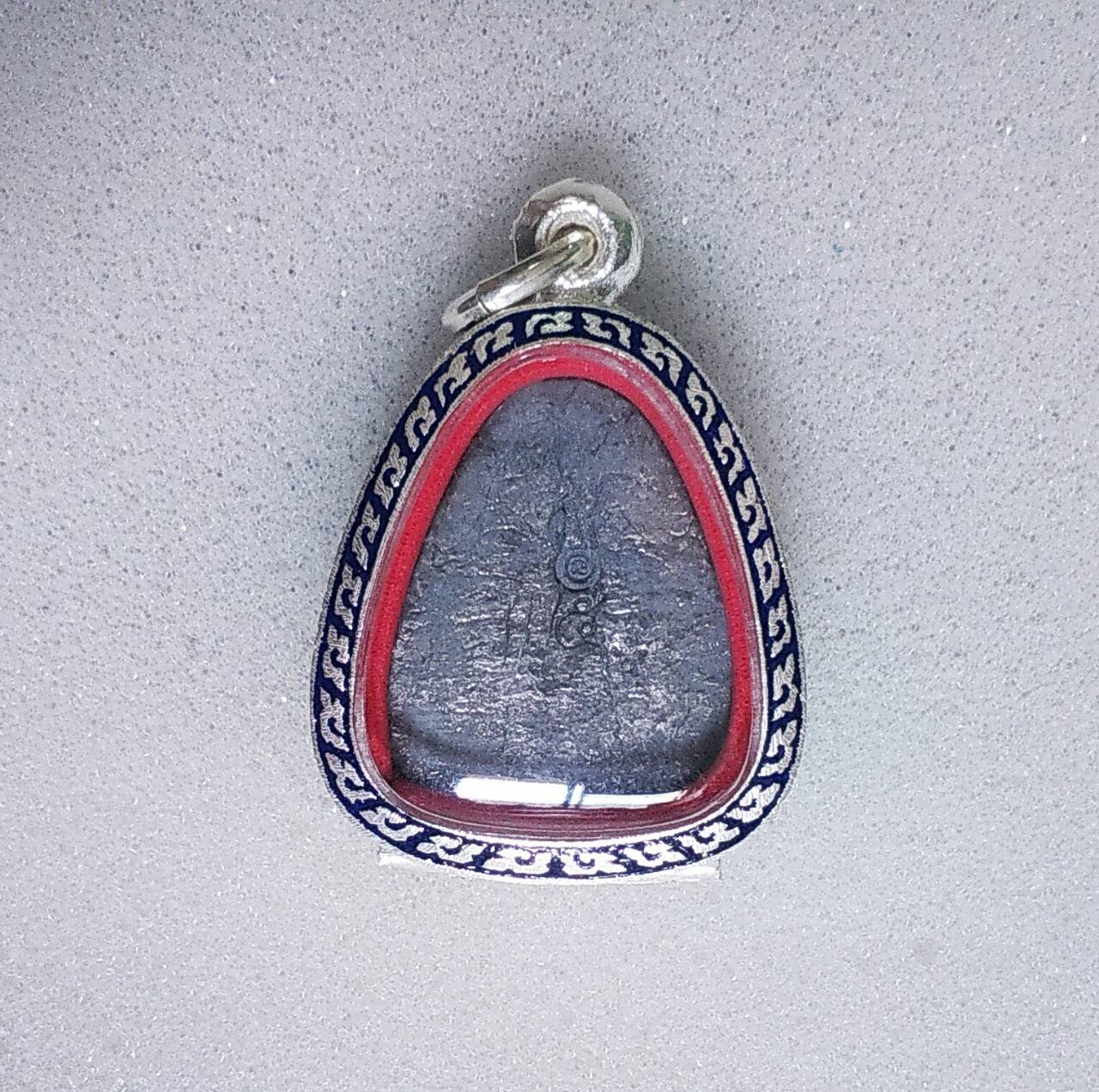 พระปิดตานะโมตาบอด วัดท่าขนุน(ตอกโค๊ตดองค์3)เลี่ยมเงิน