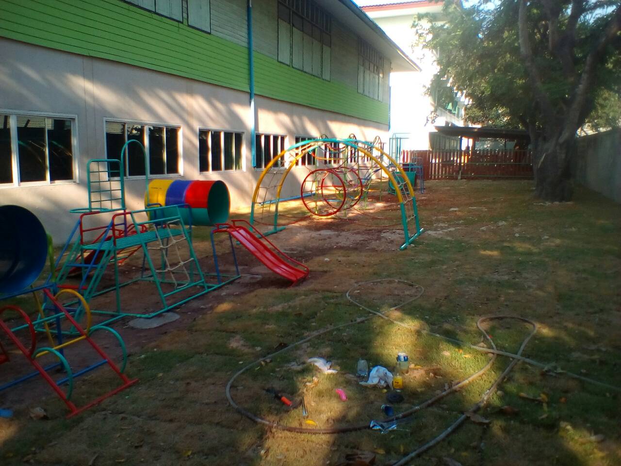 รหัส PG ผลงานติดตั้ง (อ่าวอุดม) เครื่องออกกำลังกายเด็ก-20