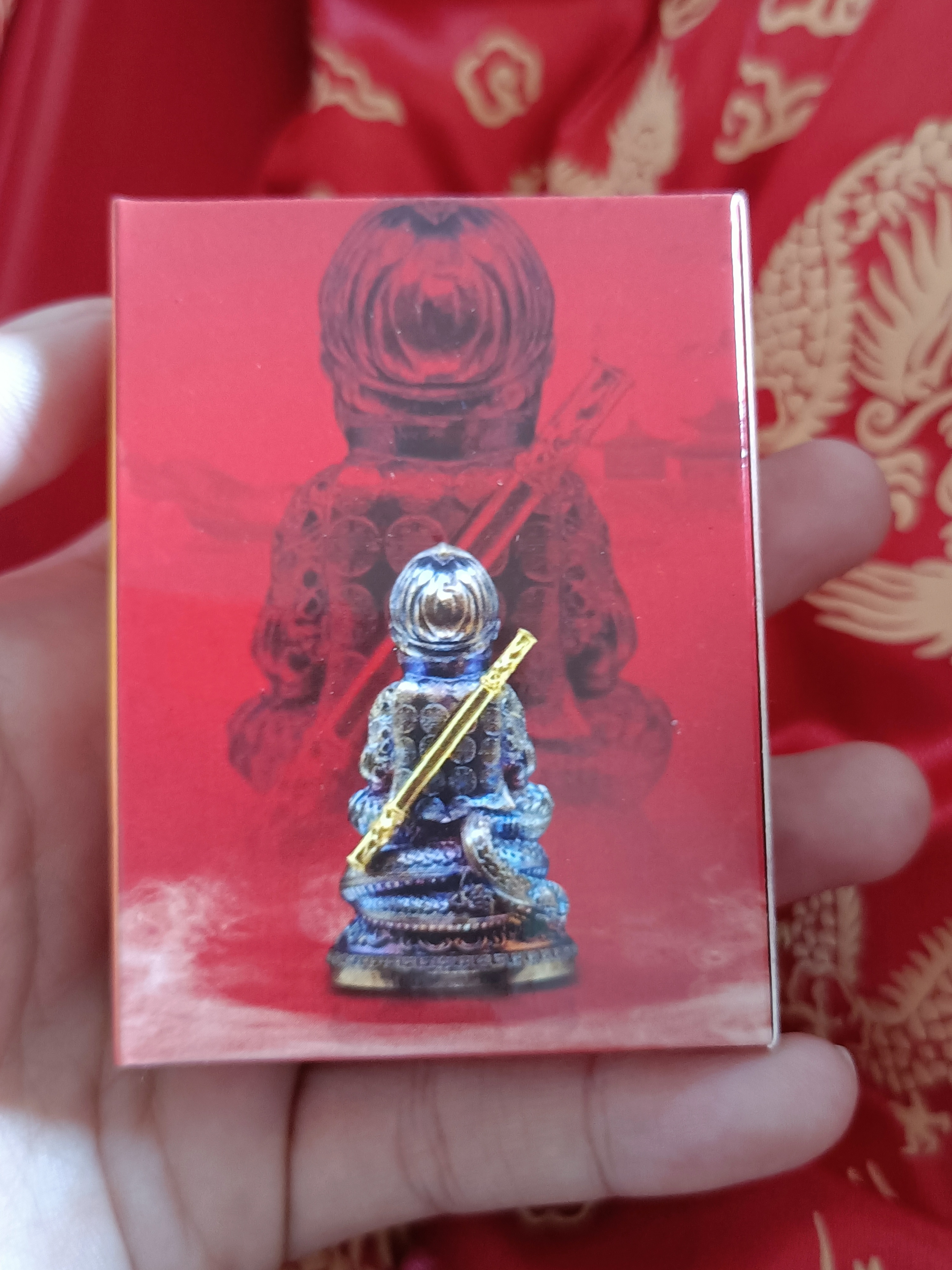 ฉีเทียนน้อย รุ่น 2 เลข 64 เข้าพิธีเสกแบบจีน วัดถ้ำเขาชะอางค์