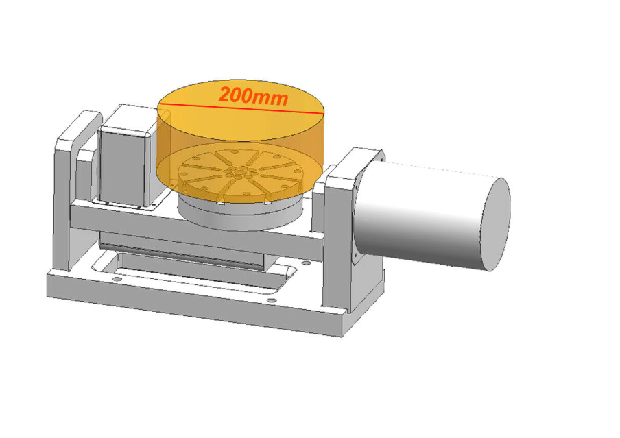 CNC 5 axis Steel Metal structure 3040 for aluminum, Copper, Steel