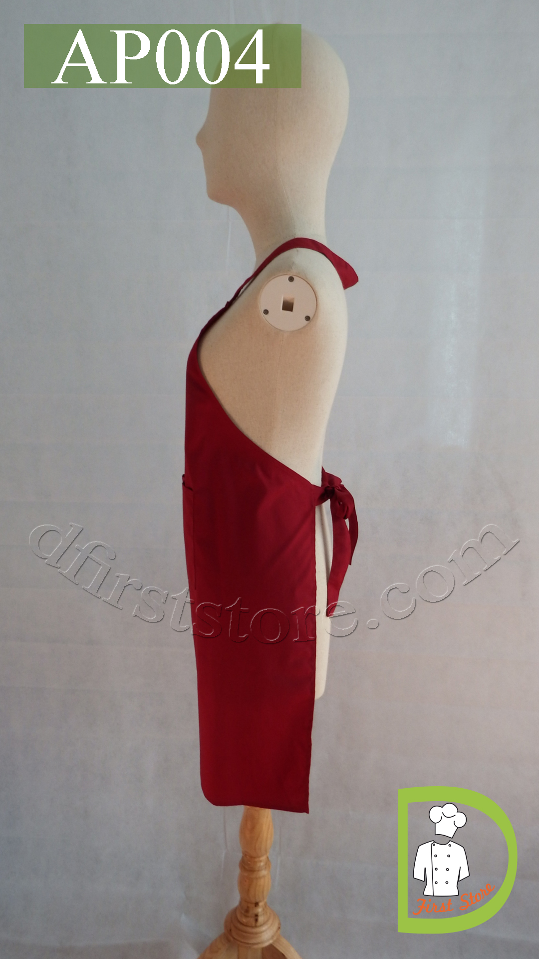 AP004 Full Body Bib Apron ผ้ากันเปื้อน เต็มตัว