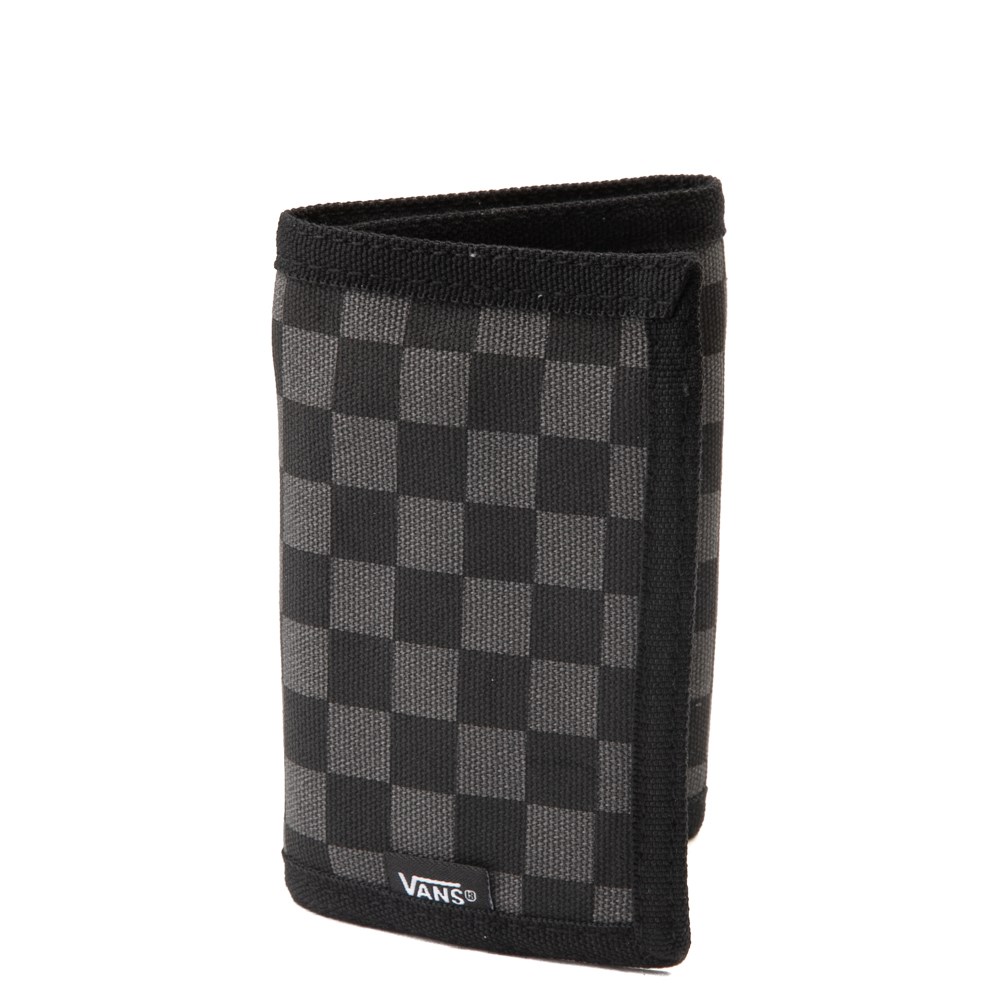 กระเป๋าสตางค์ Vans Slipped Wallet - Black/Gun Metal Grey ของแท้ พร้อมส่งจากไทย