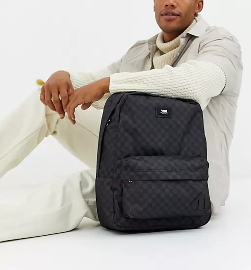 กระเป๋าเป้ Vans Old Skool lll Grey Checkerboard Backpack ของแท้ พร้อมส่ง จากไทย